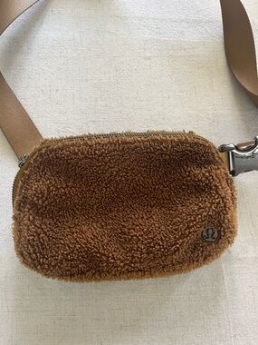 Lululemon Brown Sherpa Belt Bag